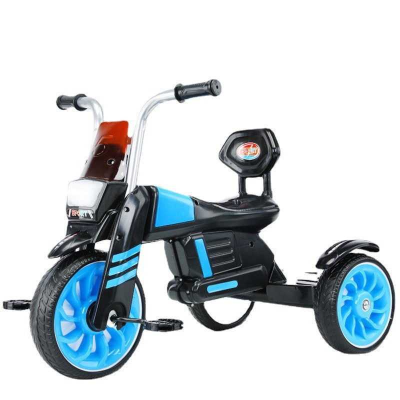 Children's tricycle can ride motorcycle tricycle baby stroller bicycle music stroller toy