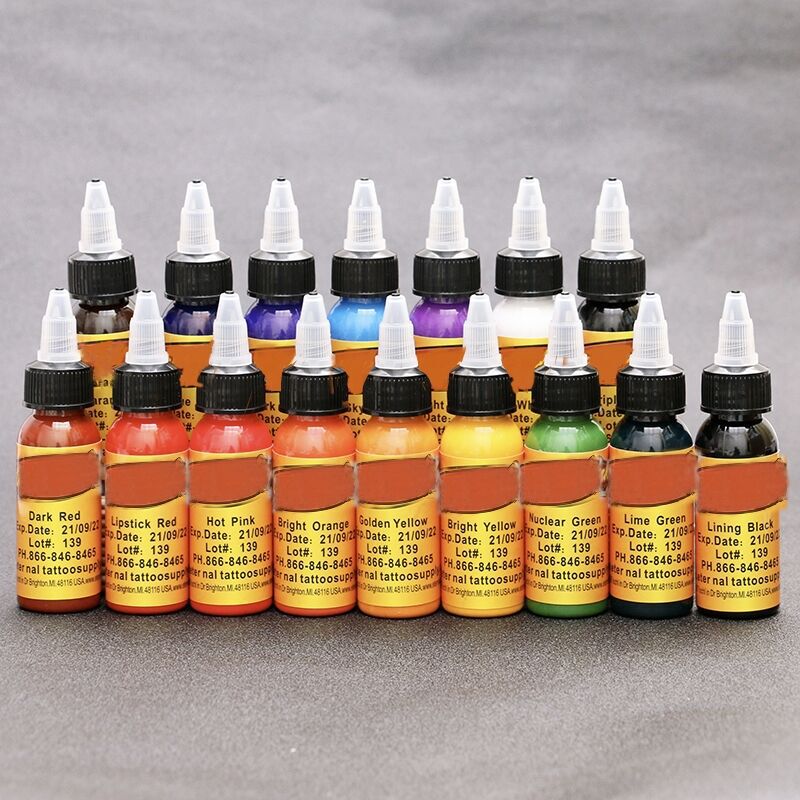 Cross-border spot tattoo practice pigment tattoo ink tattoo water-based pigment itno tattoo pigment manufacturers