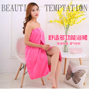Beauty salon breast bath skirt health bath towel sweaty bathrobe sauna women wrap chest special bath bathrobe wholesale