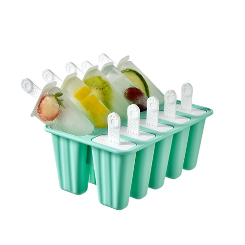 New Creative Ice Maker Popsicle Mold Ice Mold Silicone Box Ice Tray DIY Popsicle Ice Cream Popsicle Ice Ball Wholesale