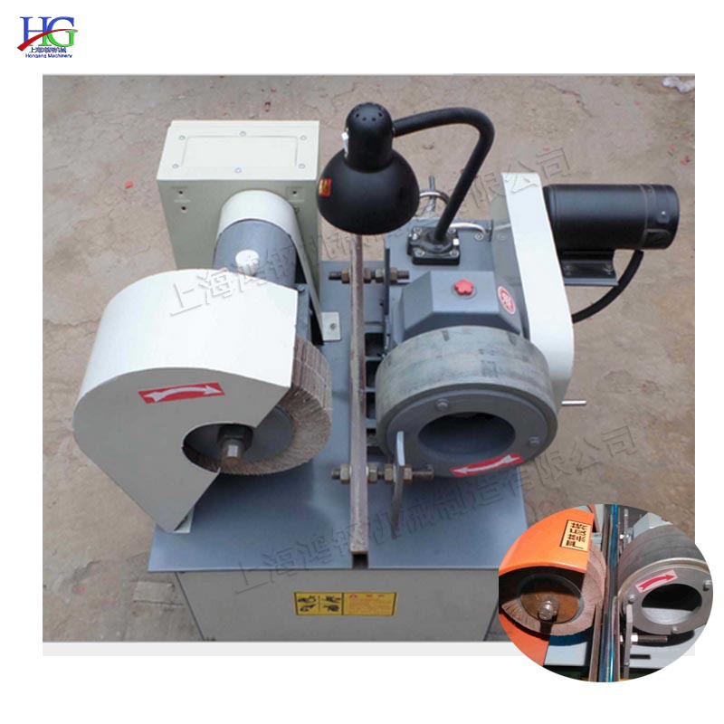 外圆钢管抛光机 铝合金不锈钢打磨机 五金汽车配件表面除锈机