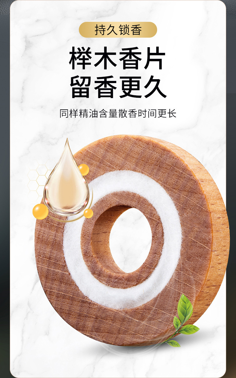 Car Aromatherapy Solar Ornaments Creative UFO High-grade Interior Decoration Lasting Light Fragrance Rotary Perfume Ornaments