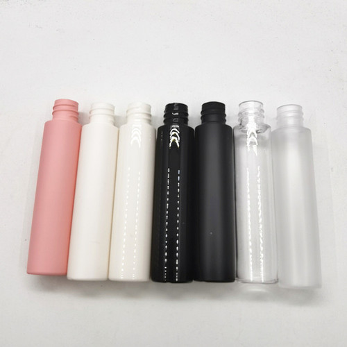 Foreign trade hot sale extremely fine eyelash brush head 10g bottle blowing round transparent eyeliner tube mascara tube 10ml empty tube
