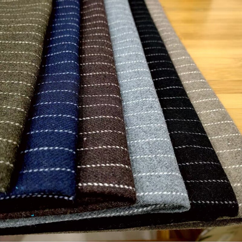 Factory Direct Sales of New Classic 50% Wool Vertical Striped Plaid Fabric, Plaid Woolen Fabric for Suits and Fashion Outfits Factory Direct Sales of New Classic 50% Wool Vertical Striped Plaid Fabric, Plaid Woolen Fabric for Suits and Fashion Outfits