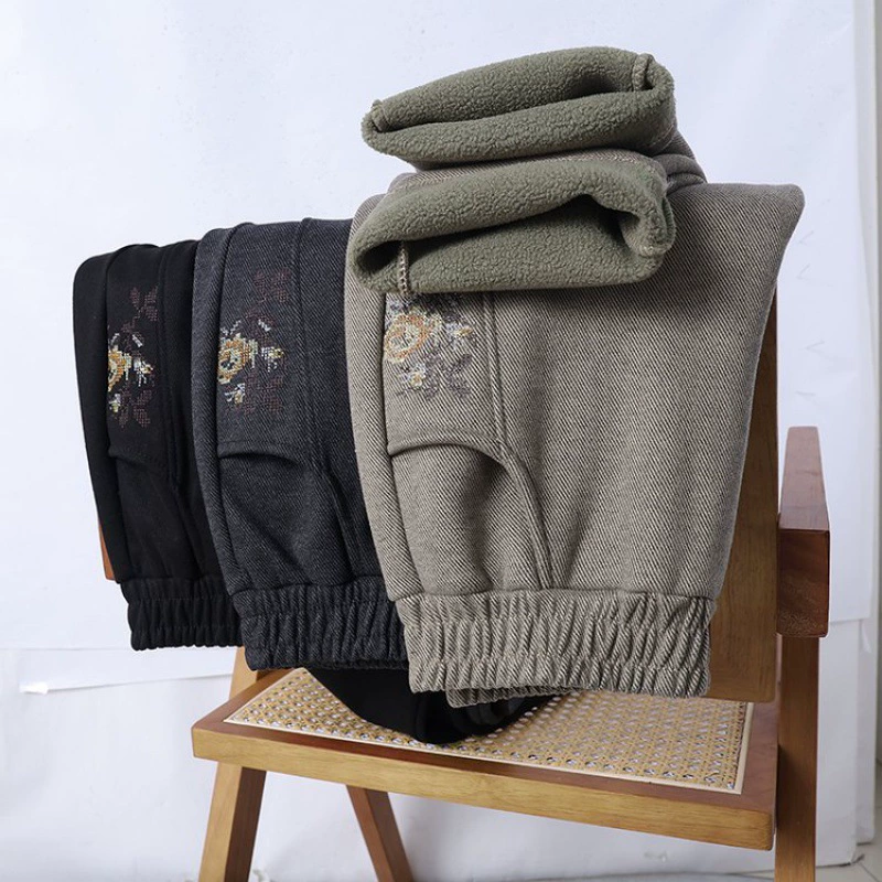 Осенние и зимние брюки для пожилых людей