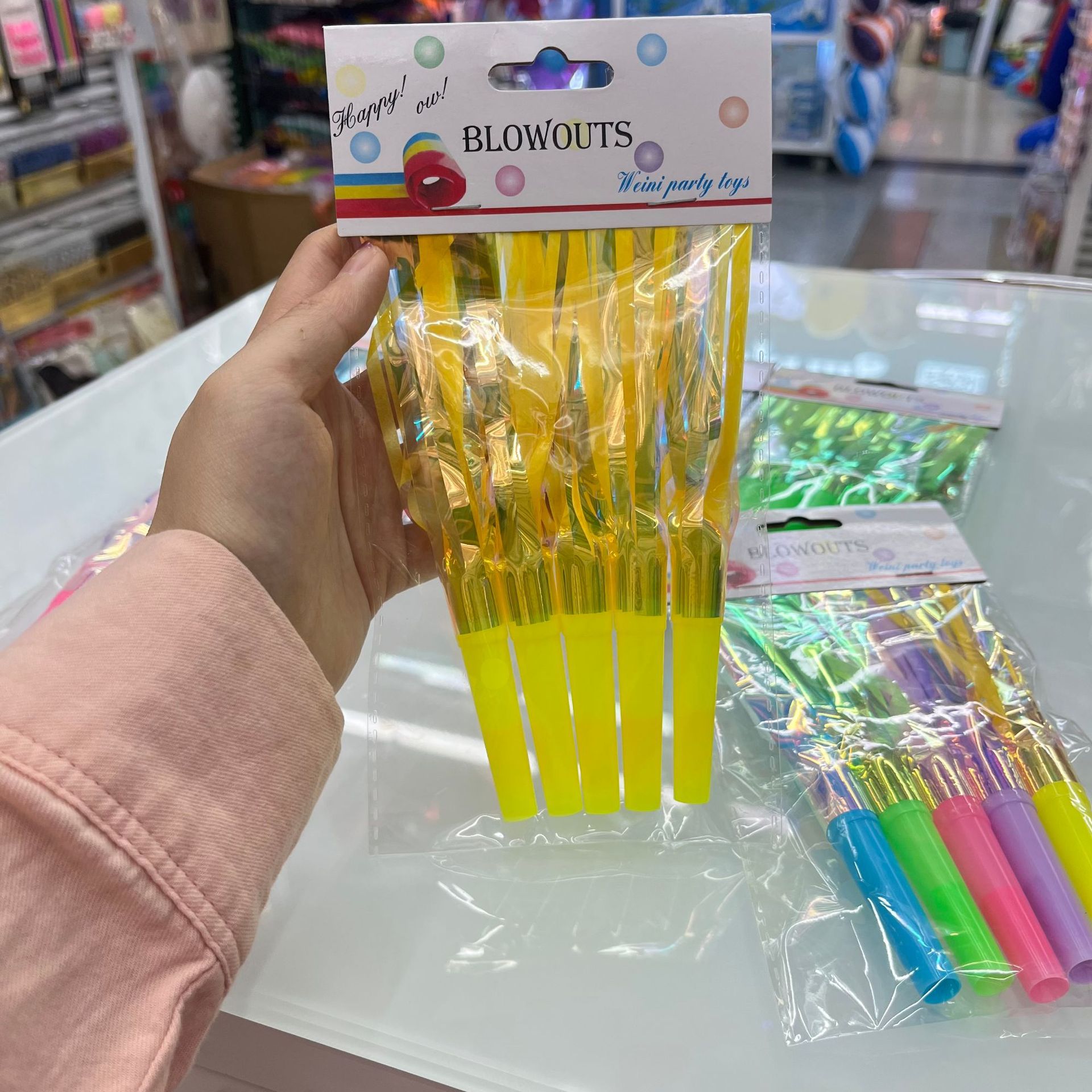 6 paquetes de borlas de colores que soplan dragón silbato de juguete para niños suministros para fiestas navideñas accesorios de vítores lluvia que sopla dragón