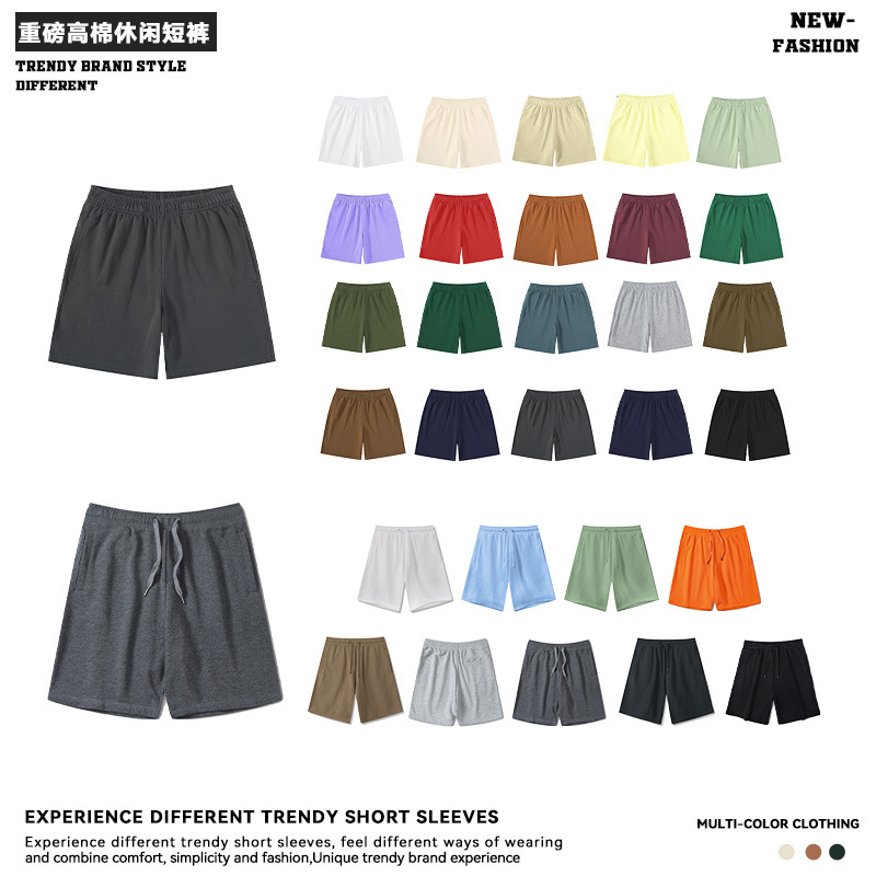 Pantalones Cortos Deportivos para Hombre de Algodón Transpirable para Deportes y Uso Diario