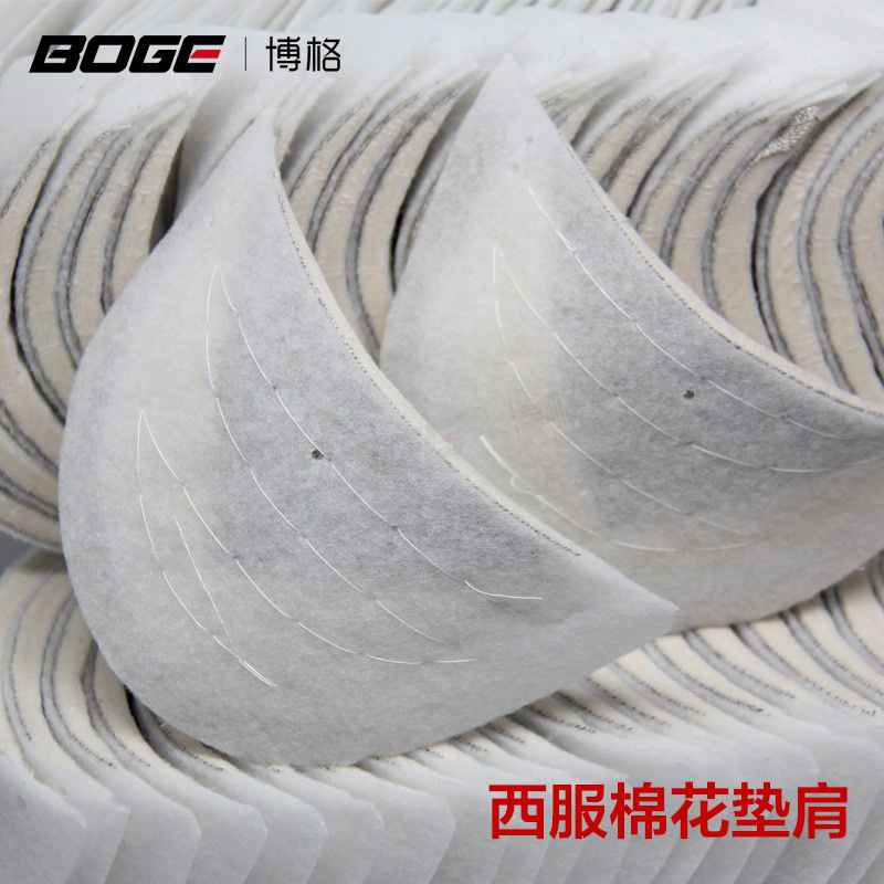 Clothing accessories suit shoulder pad cotton shoulder pad multi-specification black and white shoulder lining spot