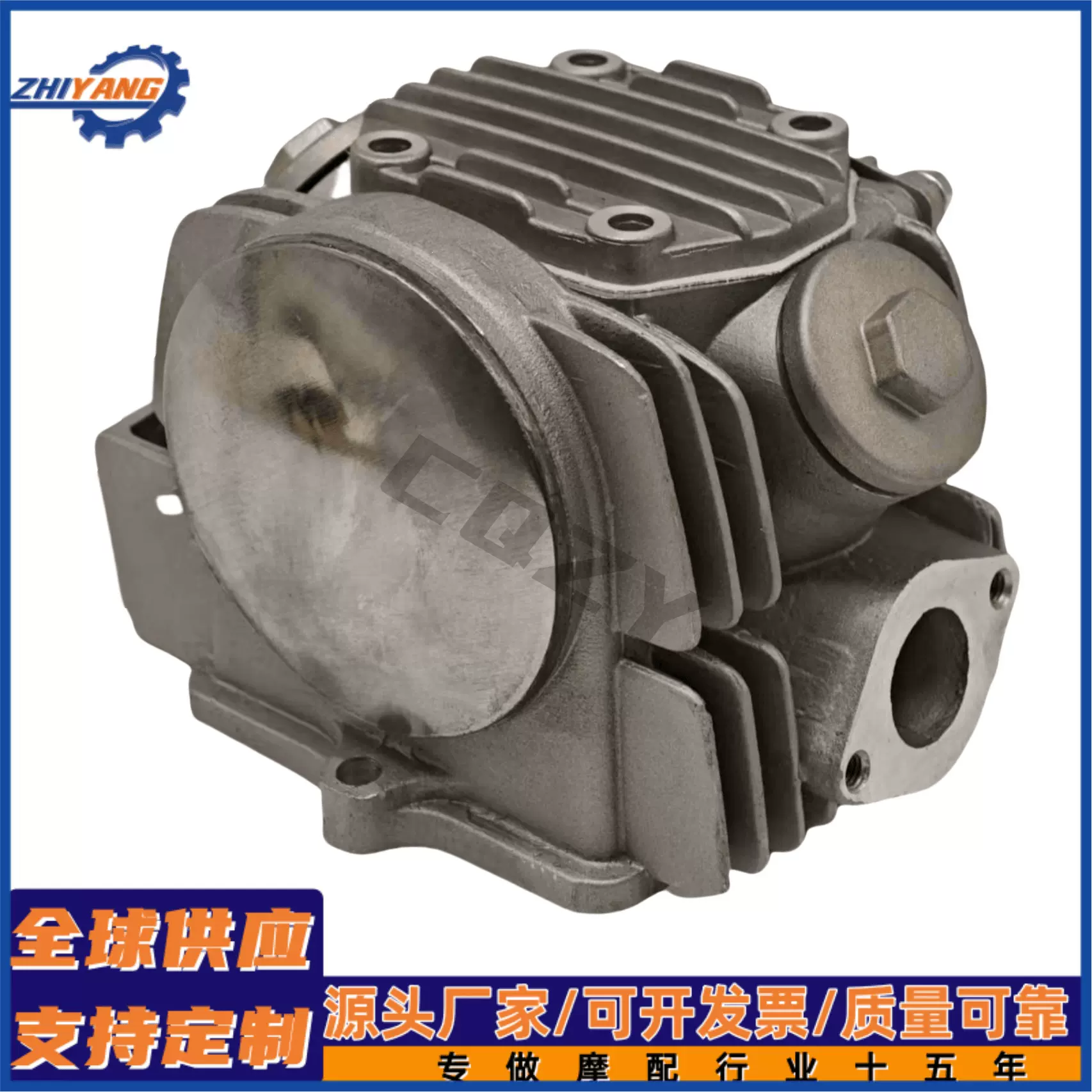 摩托车配件W110缸头总成发动机缸头总成泰国WAVE110缸头总成