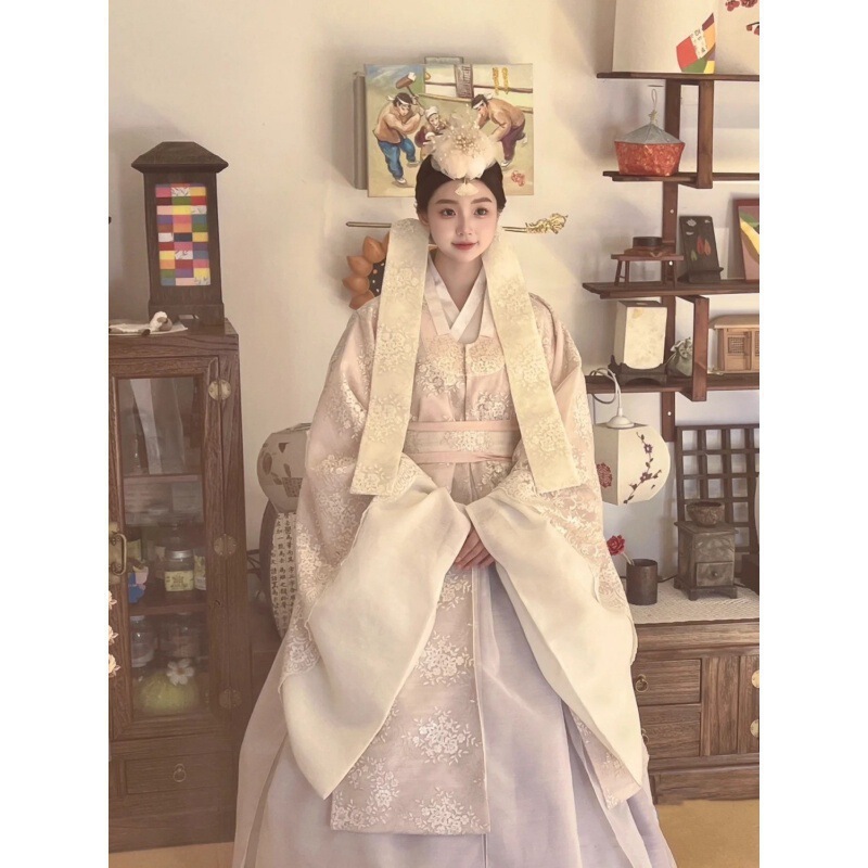 Performance Clothing, Wedding Dress, Dae Jang Geum, Yonji Princess Hanbok, Korean Palace Lady, Ancient Costume, Female Traditional Korean Dance