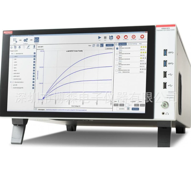 Анализатор параметров Kithley Keithley 4200A-SCS Оптимизированный тестер для измерения низкого тока 4200A