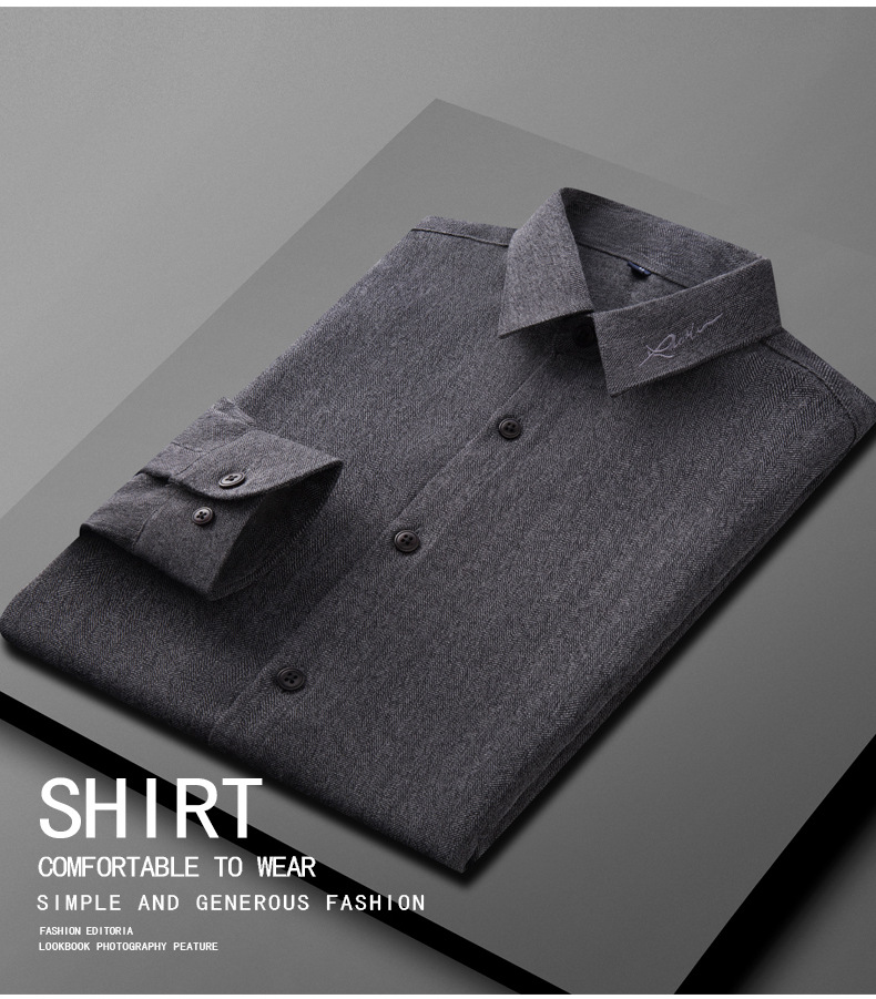 Camicia uomo maniche lunghe slim fit casual non iron elegante_voghion.com