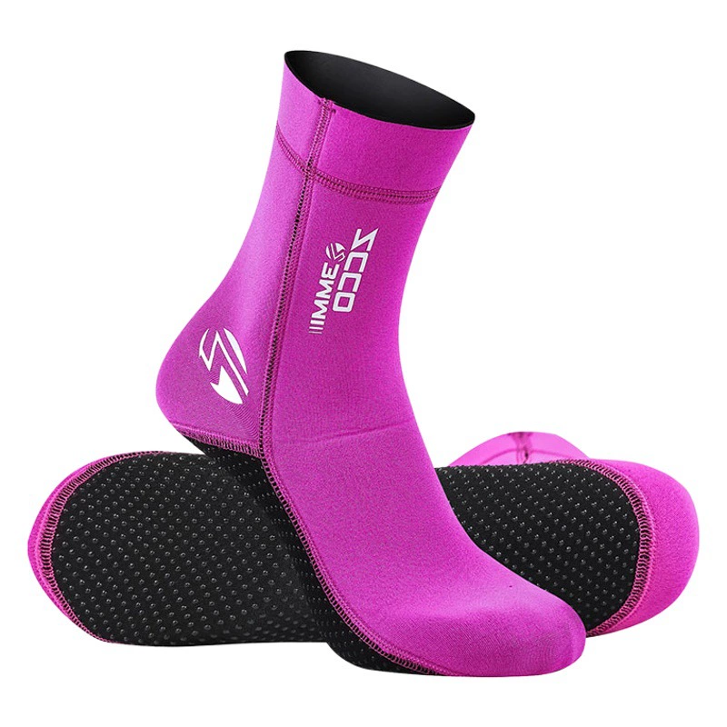 Носки для дайвинга Холодостойкие 3 мм ZCCO супер эластичные зимние плавательные Нескользящие ласты для дайвинга противоизносостойкие носки для защиты лодыжки большие носки для дайвинга