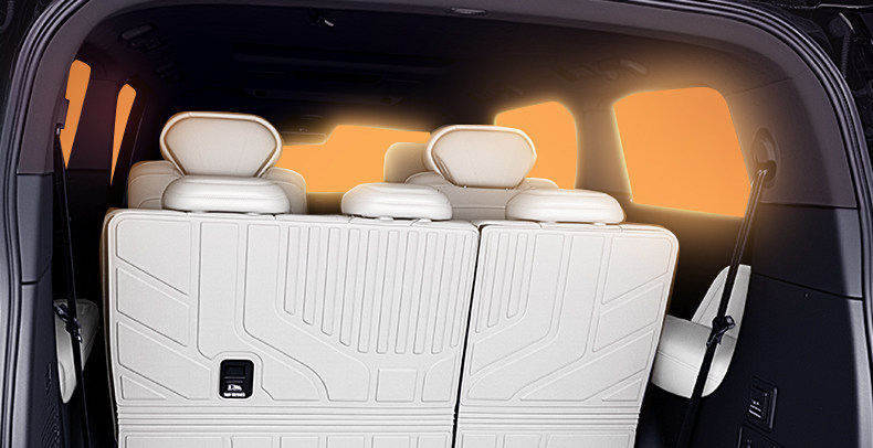 Suitable for 26 Models of Xpeng X9 Extended-Range Version, Tpe Car Trunk Mat, Car Modification Accessories, Foot Mat, Trunk Mat Supplies