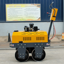 江西南昌 手扶式双轮震动 全液压小型压路机  沥青路面沟槽压实机