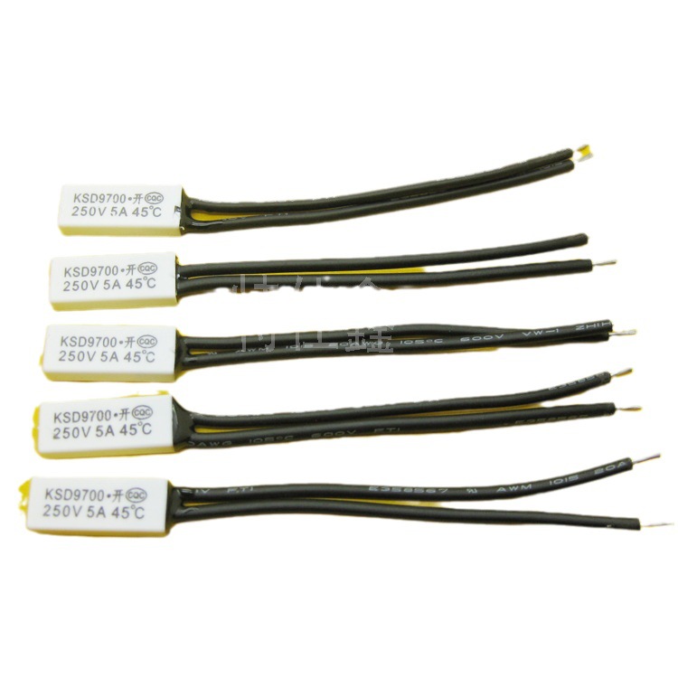 KSD9700温度开关 热保护器 常开 常闭40度-150度塑料金属温控器