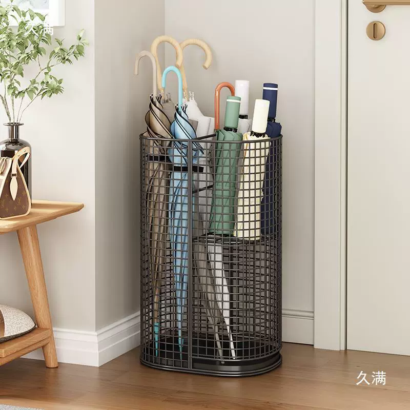 Convenience store, umbrella with umbrella holder, storage system, public drying rack