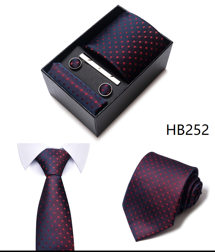 107g Weight Cufflinks, Lavalier, Tie Classification Polyester Yarn Material Geometric, Solid Color Pattern All Seasons Season Men's Gender Simple Style Style Simple Style Geometric Solid Color Polyester Yarn Men's Cufflinks Lavalier Tie 50