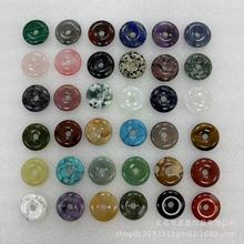 �S�����l18mmƽ������Ȼʯ���ˮ����ʯ�п״��DIY����Ʒ���