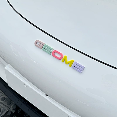 Body sticker, Front and Rear Car Logo Letter