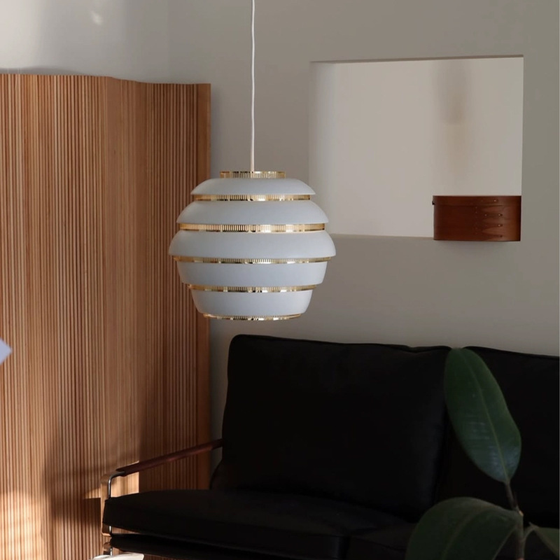 Nordic Artek Altego Honeycomb Vintage Pendant Light Designer Living Room Dining Room Bar Island Pendant Lighting Fixture