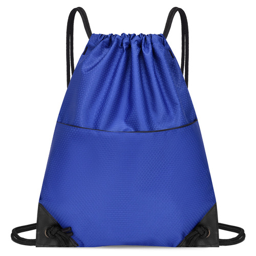 Oxford cloth drawstring backpack drawstring pocket with printable logo large capacity outdoor sports backpack advertising gift bag