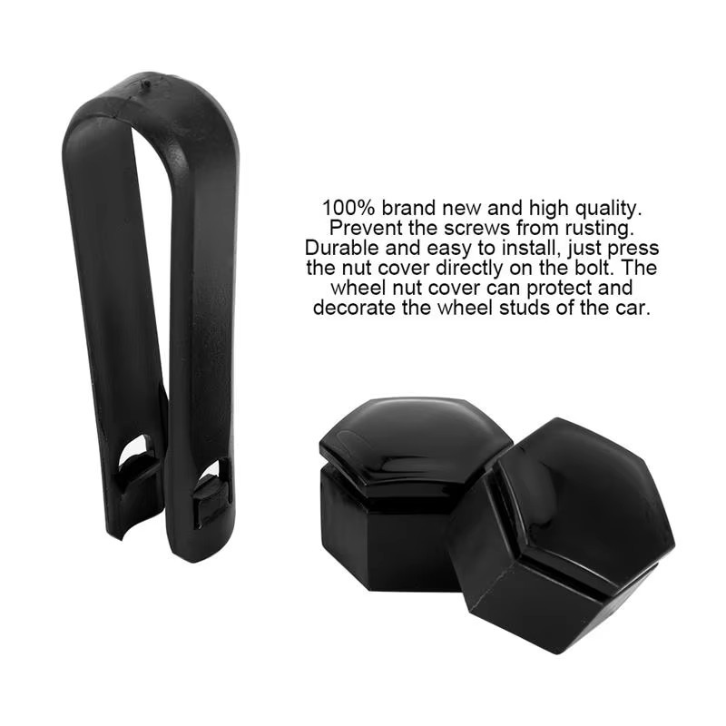 22mm Suitable for Buick Regal Gs, Land Rover Car Tire Screw Decorative Cap, Wheel Screw Plastic Cover Cap