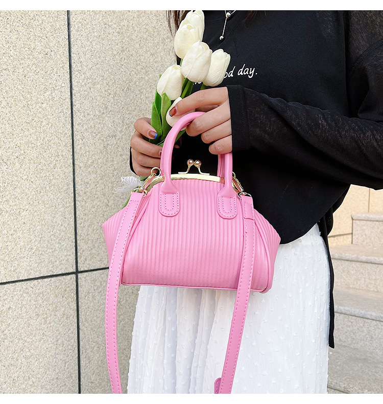 Title 2, Borsa a righe verticali da donna Nuova moda ver...