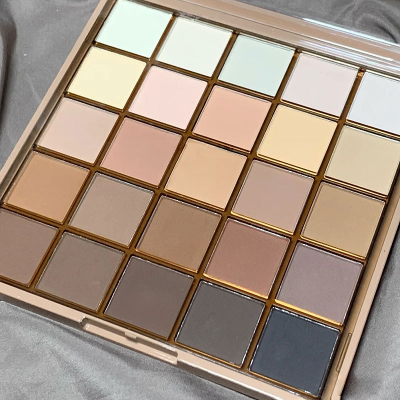 Capel 25-color Lucky Cube Placa de chocolate mate completo todos los días-Partido tierra color dioses anochecer sombra de ojos