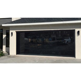 Mirror Glass Garage Door Customizable Size Dustproof and Moisture-Proof Design Double Open Mirror Glass Garage Door