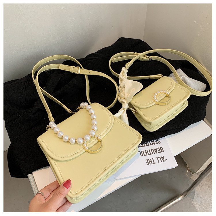 Wholesale Accessories Geometric Pearl Chain Messenger Bag Nihaojewelry display picture 72