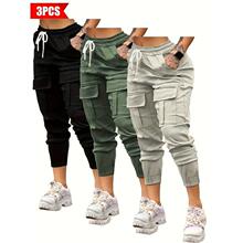 R 35697 Casual Cargo Pants with Drawstring ���й�װ�� ��