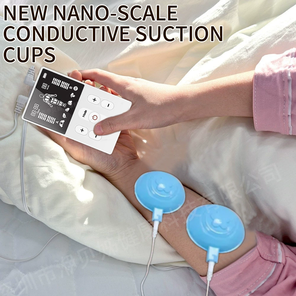 Новый ручной мини-массажер для банок, медицинский силиконовый присосок, моющийся, с функцией пульсации, перезаряжаемый