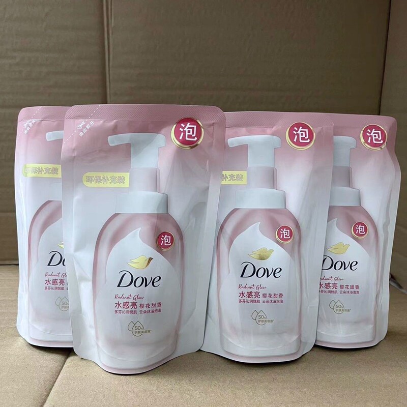 Dove Dove Body Soap Lotion Supplement Cherry Blossom Sweet Fragrance Lasting Home Bath Moisturizing Bag