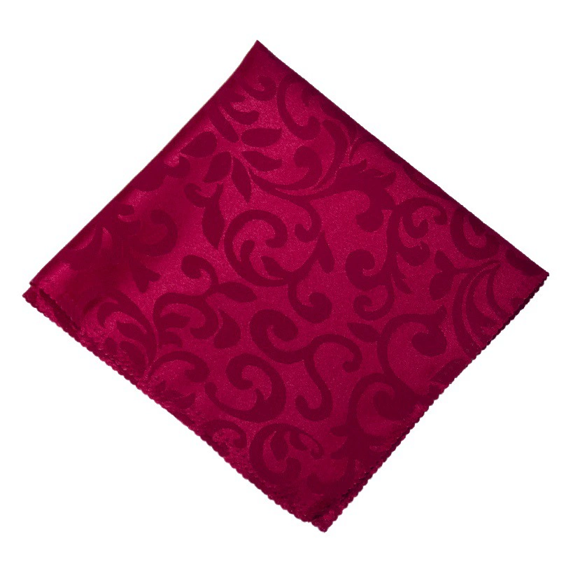 Фабрика Прямой Полиэстер Жаккардовая Ткань Рта Отель Салфетка Ткань Складной Квадратный Полотенце Западная Еда Ткань Чашки Цветок Декоративные Протрите Чашку Ткань