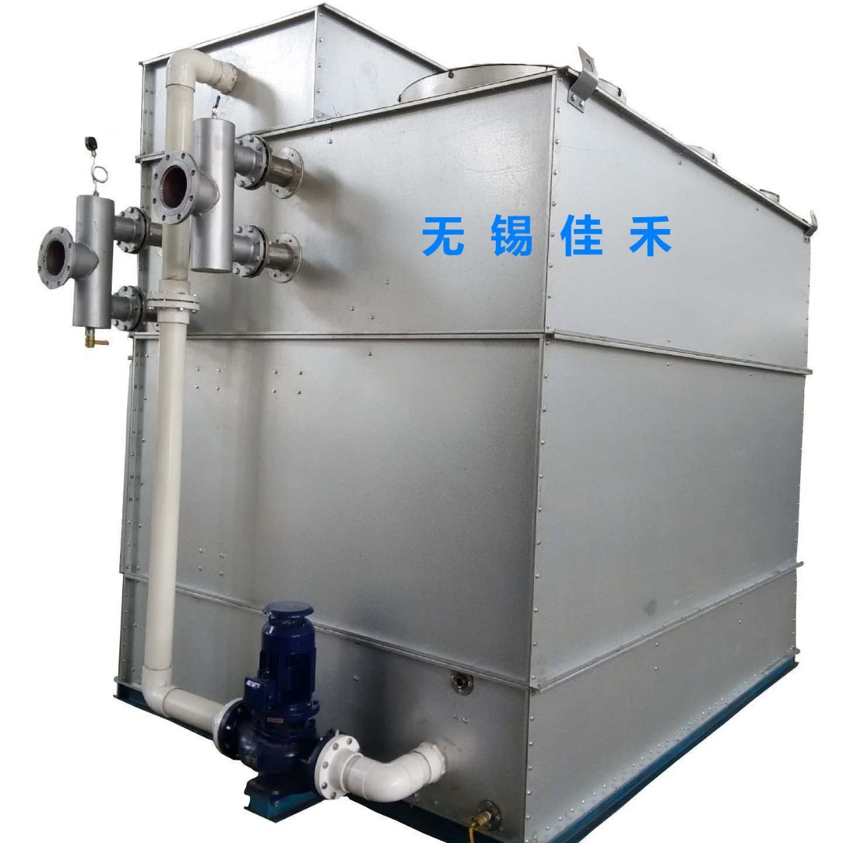 逆流式闭式冷却塔 镀锌板外壳 T2紫铜盘管 厂家直供按需制造