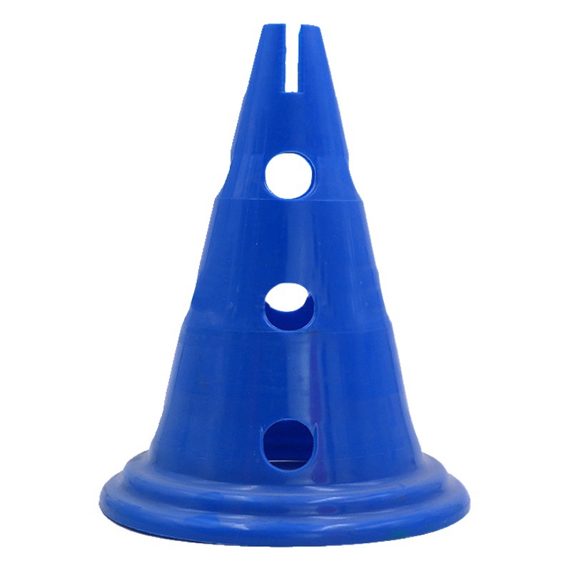 30cm with hole logo bucket football training ice cream barrel obstacle barrel training cone roadblock taekwondo equipment and equipment
