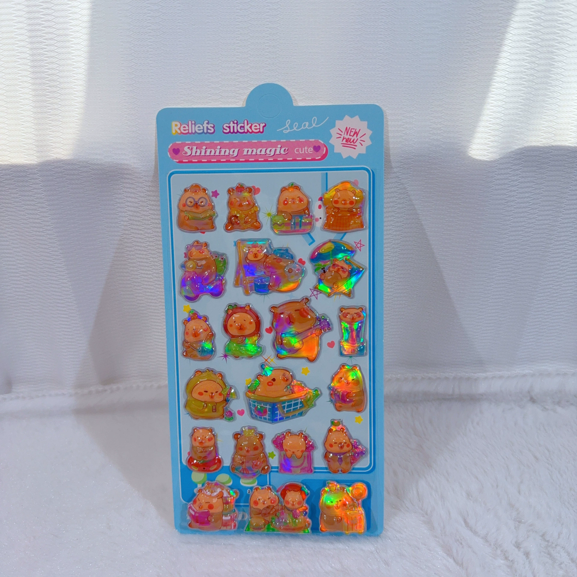 Children's three dimensional sticker, stickers, phone case, 3D