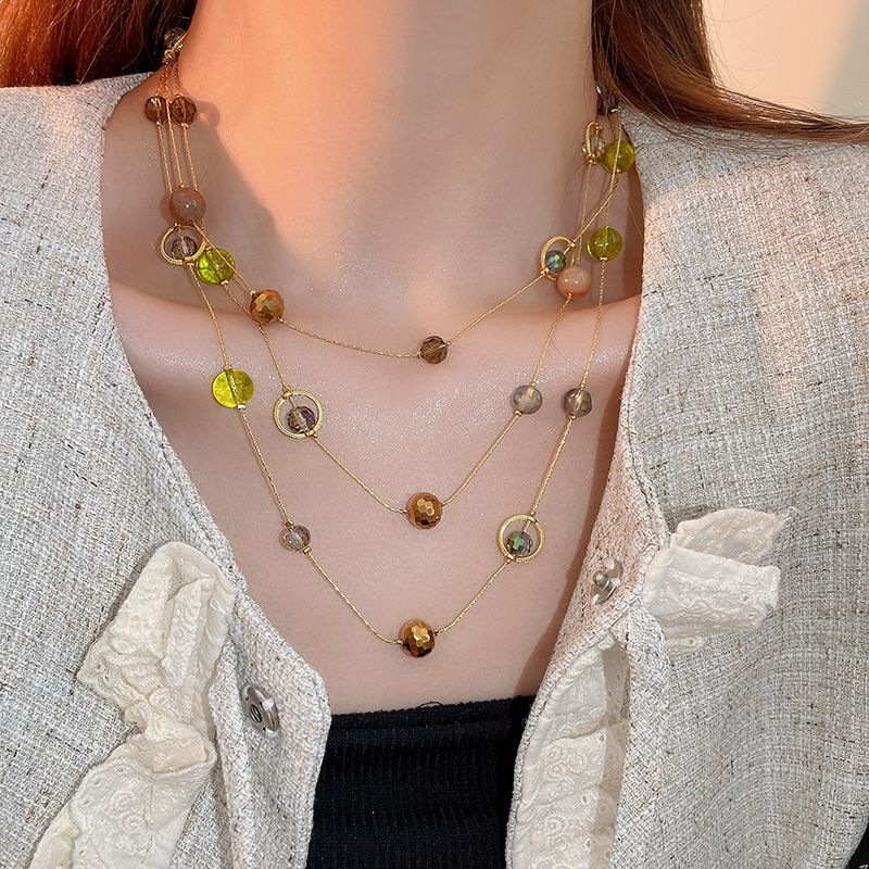 13#목걸이-골드-그린