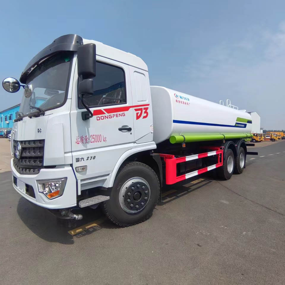 National Vi Large Capacity Dongfeng Rear Dual Axle Spray Truck 20 Cubic Meter Fog Cannon Truck for Dust Control and Water Transport in Industrial Parks and Construction Sites