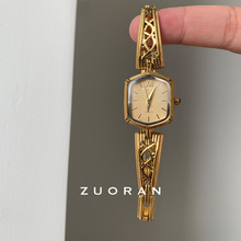 ZUORAN  法式镂空小众设计高级感宫廷精致女士石英手表跨境直播