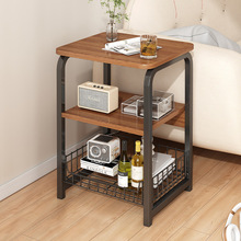 沙发边几侧边柜小茶几可移动客厅收纳小桌子简易床头置物架茶水柜