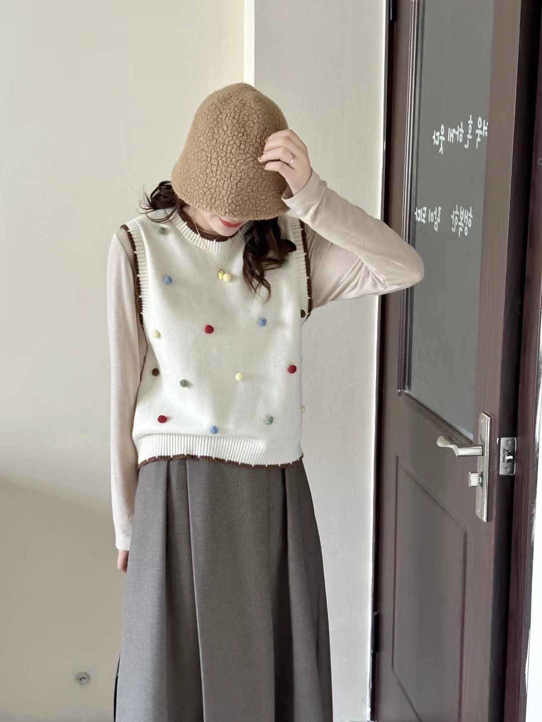 C4176 590K ÁO LEN NỮ DANTYHO ÁO LEN MÙA XUÂN THU ĐÔNG THỜI TRANG NỮ G01 SẢN PHẨM MỚI