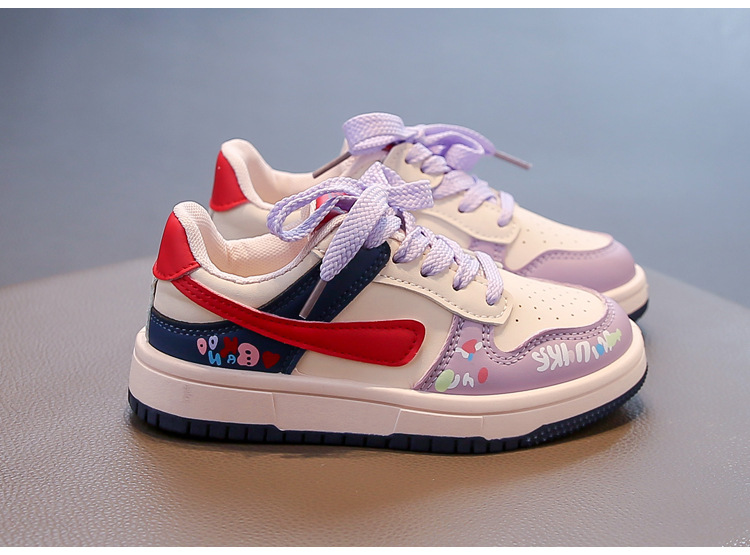 Modische Kindersneaker Für Mädchen Mit Klettverschluss Und Sohle_voghion.com