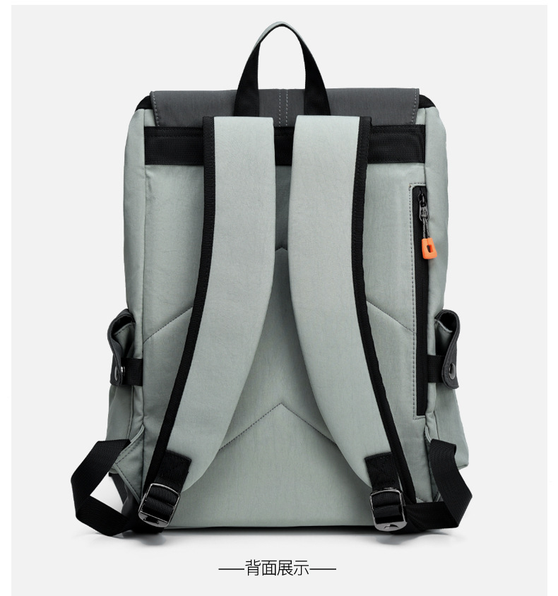 New Business Men's Computer Bag Backpack Casual Fashion Travel Bag Men's Backpack display picture 7
