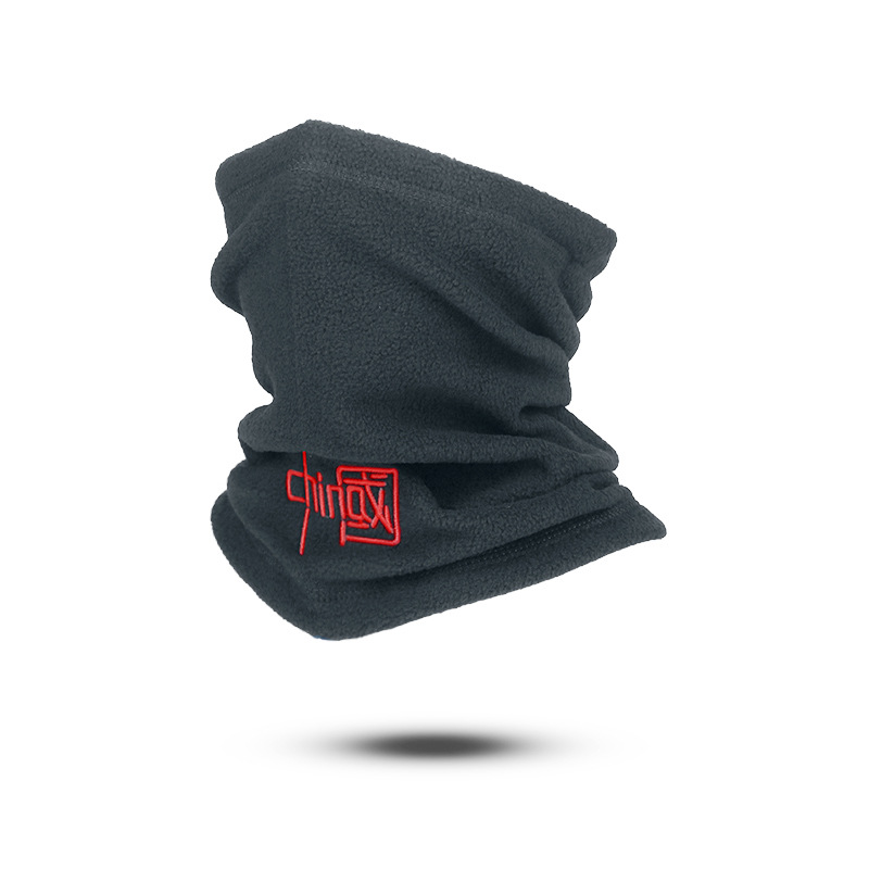 Otoño y invierno sombrero unisex grueso montañismo al aire libre a prueba de viento calentamiento gorra de terciopelo máscara de terciopelo antifrío