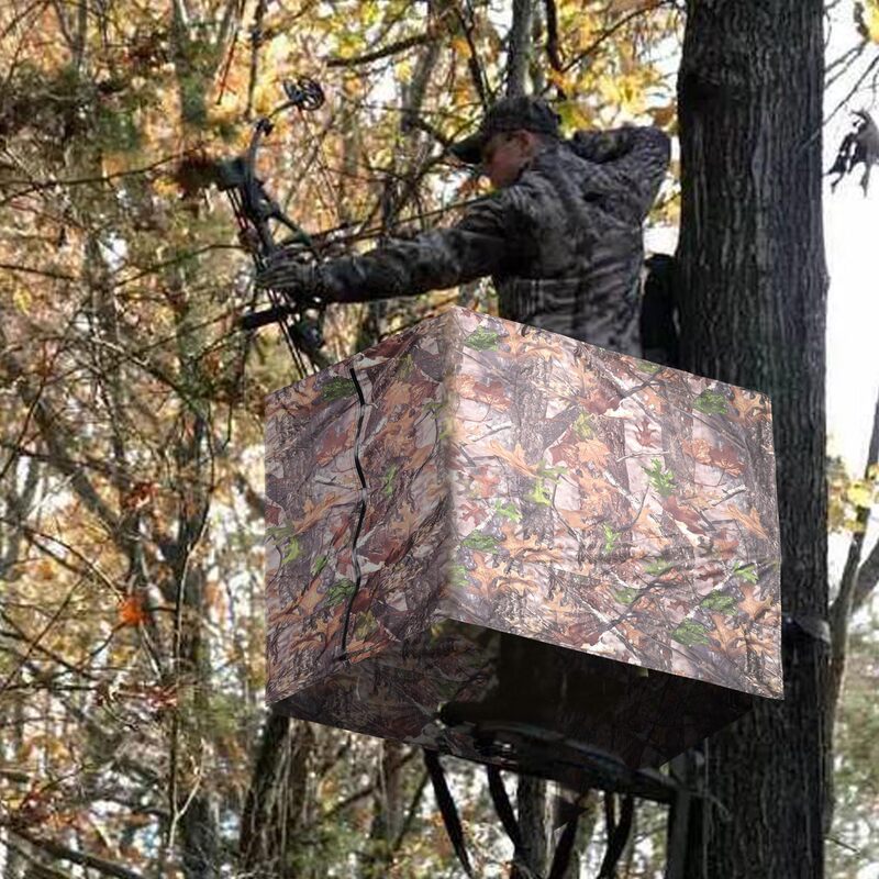 Wholesale Custom Cross-Border Hunting Tree Stand Blinds Cover Tree Ladder Camping Camouflage Enclosure Turkey Camping Outdoor