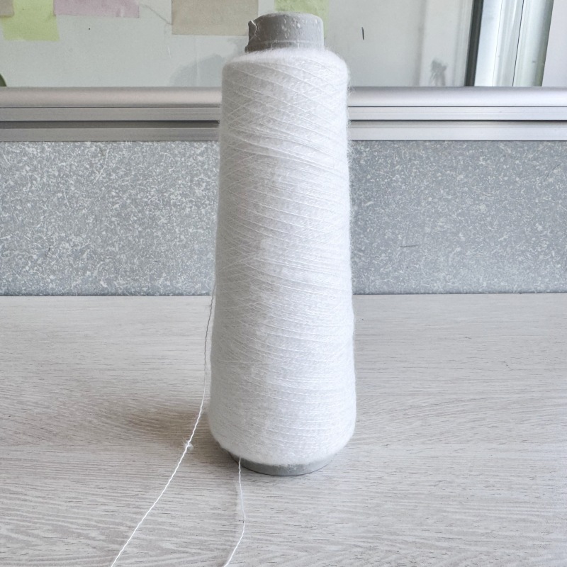 厂家供应13支全涤磨毛纱胚纱DIY手工编织毛衣外套围巾线