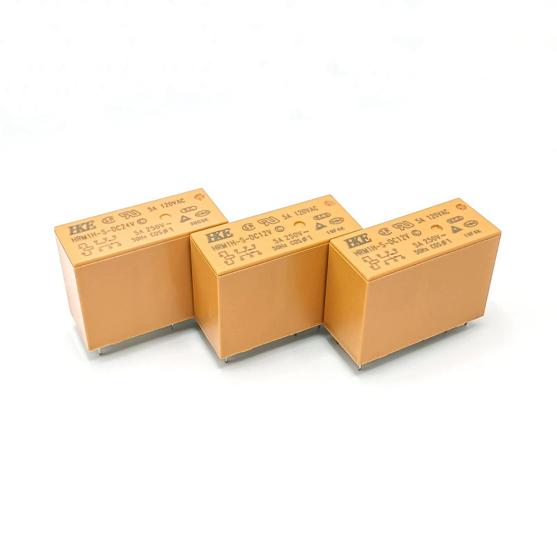 HRM1H-S-DC12V-C Оригинальный реле Huigang HRM1H-S-DC24V Конверсия Высокая чувствительность Тип 8-контактный 5A