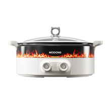 定制多功能电火锅家用网红欢聚鸳鸯锅一体式多功能大容量火锅